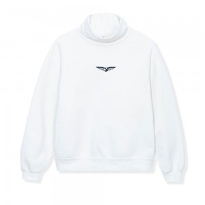 Pánské Mikina Playboy Aviation Wings High Neck Hořčice | PLBY-593078