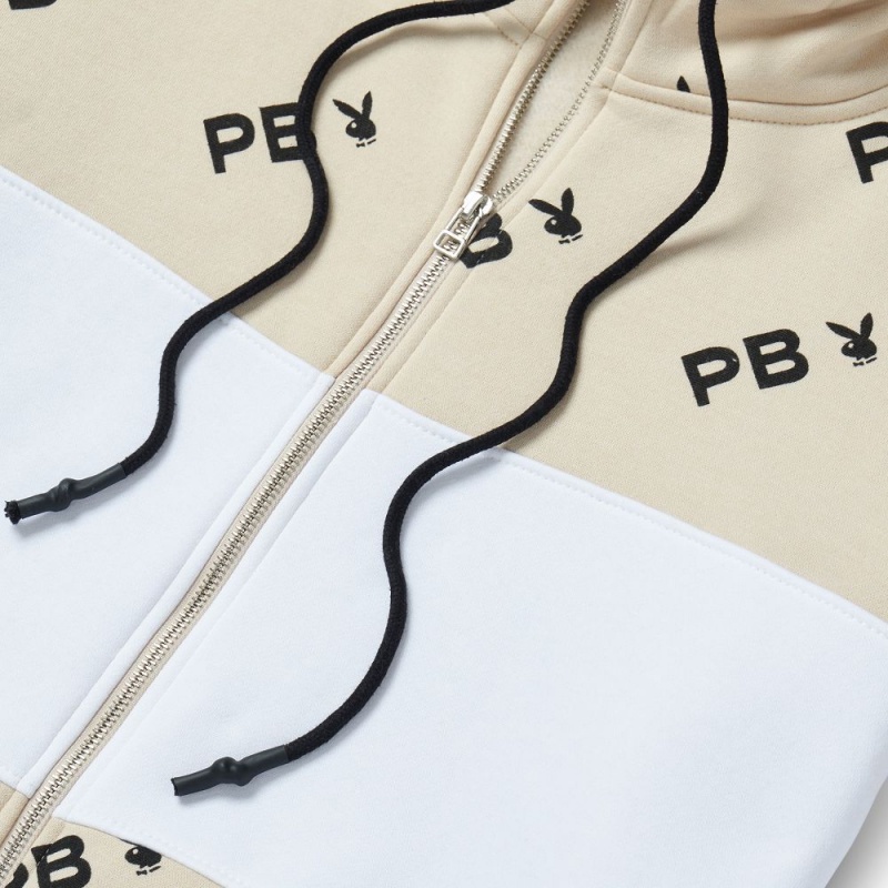 Dámské Bundy Playboy Cable Stitch Mini Šedé | PLBY-592857