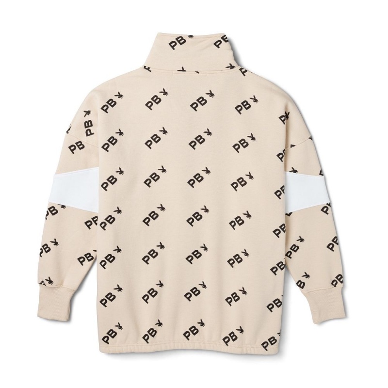 Dámské Bundy Playboy Cable Stitch Mini Šedé | PLBY-592857