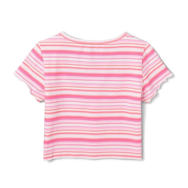 Dámské T-shirt Playboy Sports Club Světle Růžové | PLBY-592892
