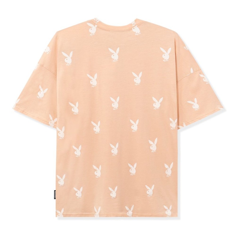 Dámské Šaty Playboy Adjustable Rabbit Head Logo Krém | PLBY-592690