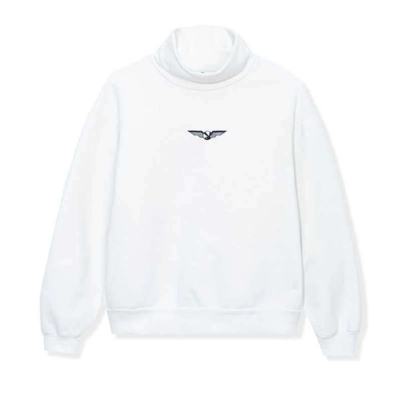 Pánské Mikina Playboy Aviation Wings High Neck Hořčice | PLBY-593078