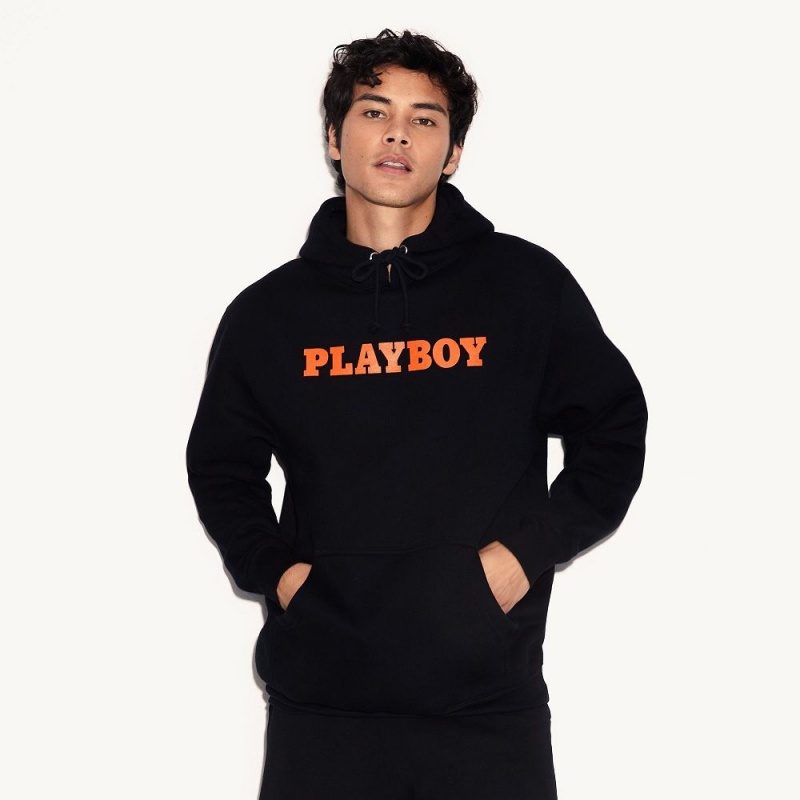 Pánské Mikina s Kapucí Playboy Fire Starter | PLBY-593029