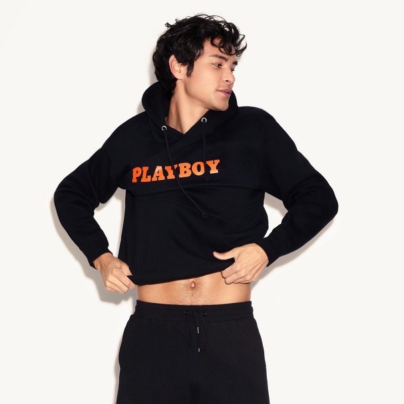 Pánské Mikina s Kapucí Playboy Fire Starter | PLBY-593029