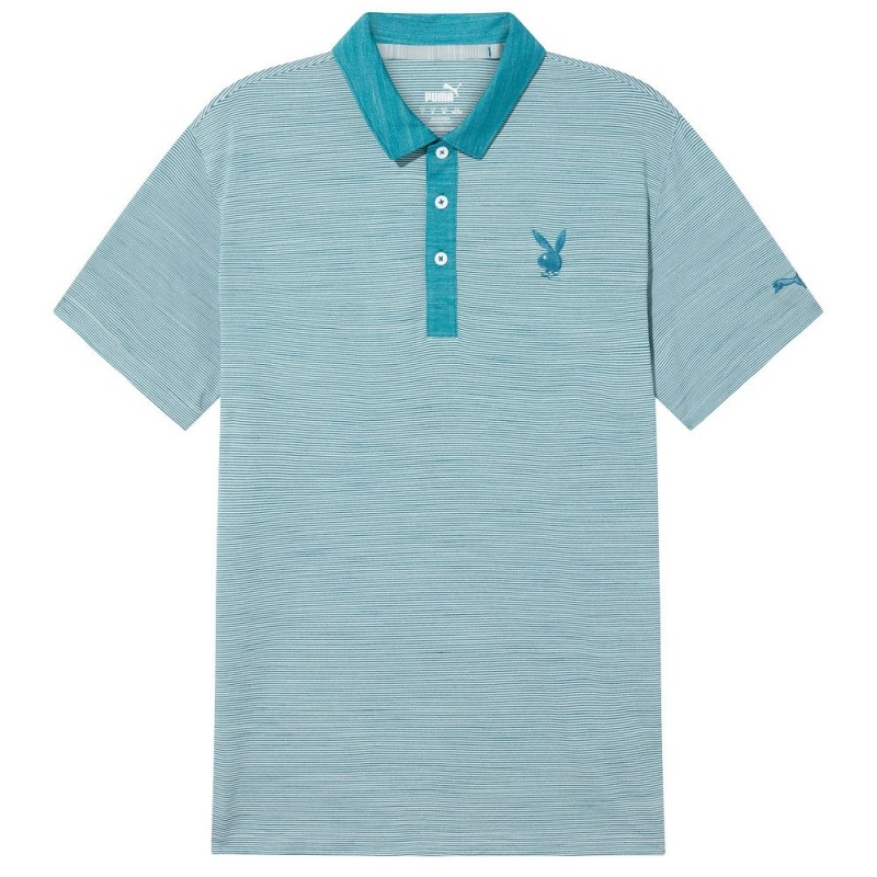 Pánské T-shirt Playboy Puma Golfové Legend Polo Červené | PLBY-593251